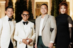 Lan Khuê xách túi nửa tỷ đồng thăm dinh thự 2.000 m2 của NTK Thái Công