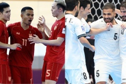 Trực tiếp bóng đá Thái Lan - Iraq: Đối đầu không khoan nhượng (Futsal châu Á)