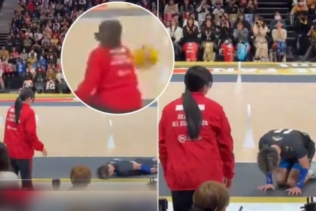 Hàng triệu lượt xem clip mỹ nam bóng chuyền Nhật Bản "cắm mặt xuống đất" xin lỗi