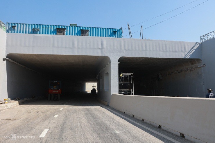 Hầm chui dài nhất nút giao An Phú trước khi thông xe - 5