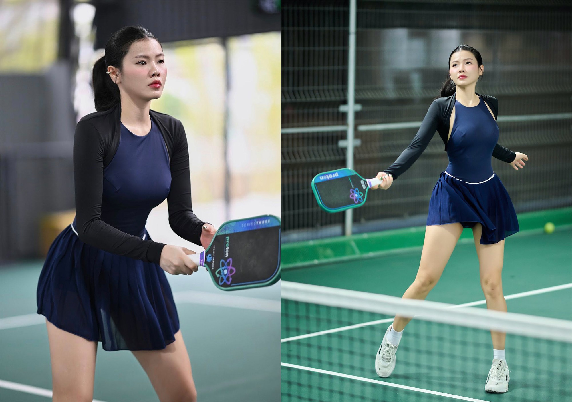 “Khi vào trận đấu, tôi hầu như chỉ để ý đến các đường bóng chứ không còn quan tâm những nhận xét bên ngoài. Tôi cũng mong mọi người biết đến tôi là một nữ VĐV đánh pickleball hay, nhiệt huyết nhiều hơn là nóng bỏng”, người đẹp bộc bạch.