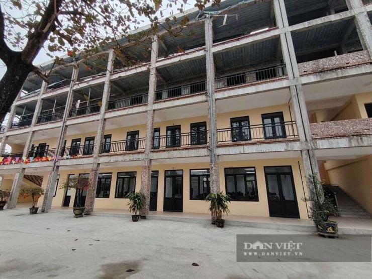 Toàn cảnh công trình sai phép. Ảnh: Gia Khiêm