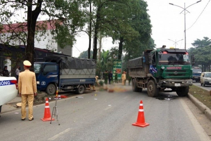 Nguyên nhân vụ tai nạn khiến cán bộ CSGT Công an tỉnh Thái Nguyên hy sinh