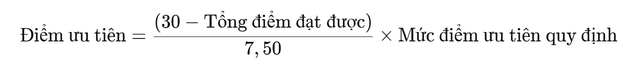 Cách tính điểm ưu tiên mới trong tuyển sinh đại học 2026 - 1