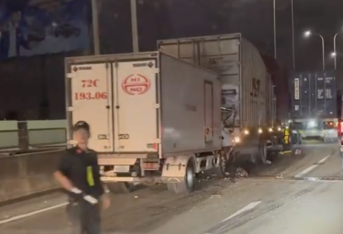 Hiện trường tai nạn.