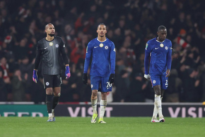 Chelsea đã có một đêm đáng thất vọng ở Bắc London. Ảnh: Alamy