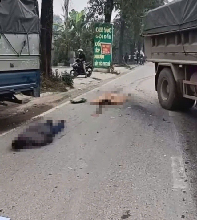 Hình ảnh hiện trường vụ tai nạn. Ảnh: NDCC