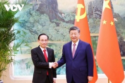 Bộ trưởng Lê Hoài Trung hội kiến Tổng Bí thư, Chủ tịch nước Trung Quốc