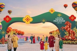 Mới chạm ngõ Xuân, Cần Giờ đã “bật mood” lễ hội: Du khách ùn ùn chốt lịch về thiên đường xanh ăn Tết sớm