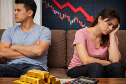Mệt mỏi vì vợ chồng ngày nào cũng cãi nhau chuyện giá vàng