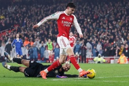 Arsenal hạ đẹp Chelsea: Cú tát từ Kai Havertz, "Pháo thủ" dệt mộng ăn bốn