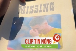 Ronaldo bị fan đối thủ dán thông báo "tìm trẻ lạc", giễu là "con của FIFA" (Clip tin nóng)