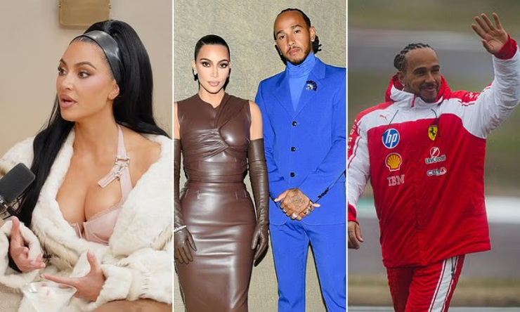 Lewis Hamilton được cho là đang có mối quan hệ tình cảm với Kim Kardashian