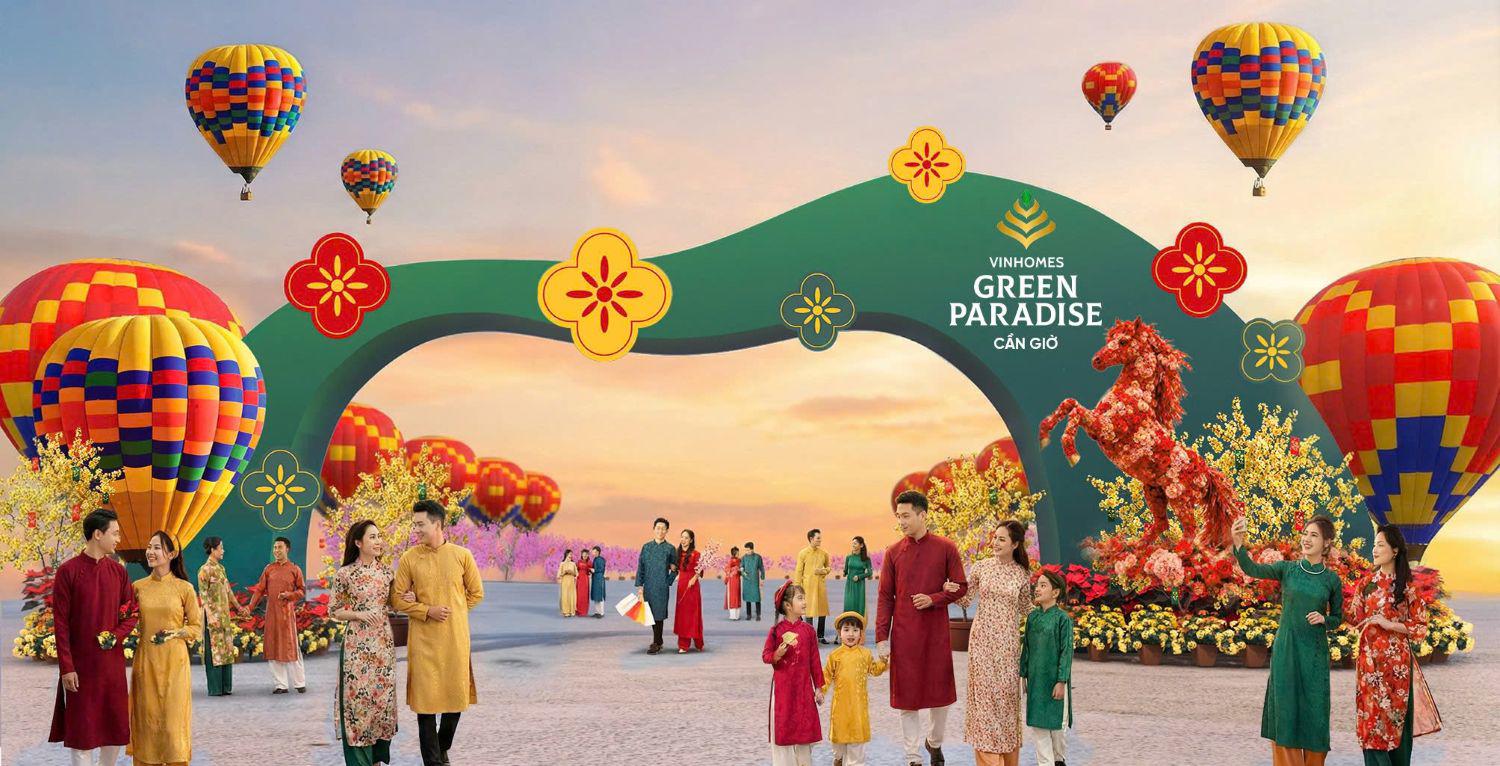 Cần Giờ “gây sốt” với Green Paradise Tet Fest diễn ra từ ngày 7 đến 28/2/2026