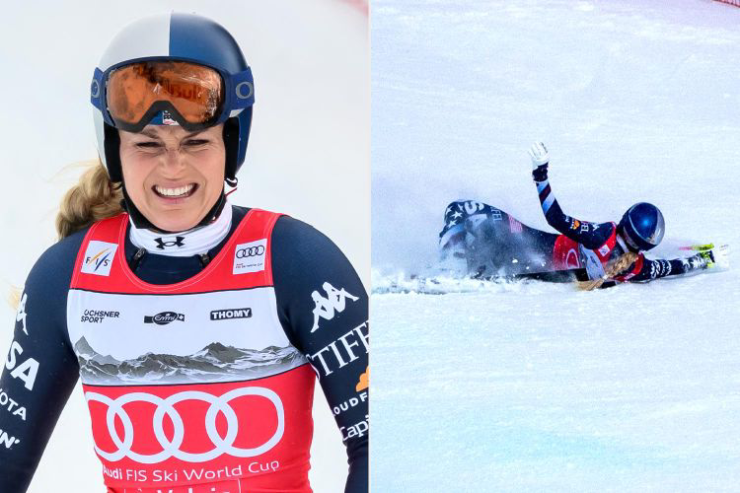 Lindsey quyết tâm trở lại dù gặp chấn thương nặng