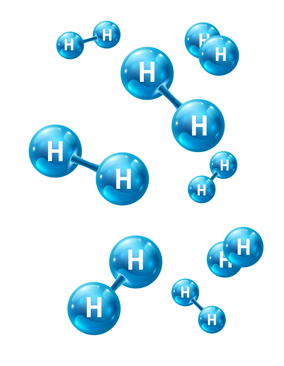 Hydrogen là phân tử khí không màu, không mùi, không vị. Điều khiến phân tử này đặc biệt vì nó là phân tử đơn giản, nhỏ nhất, nhẹ nhất trong tự nhiên, không phân cực và tan trong lipid.