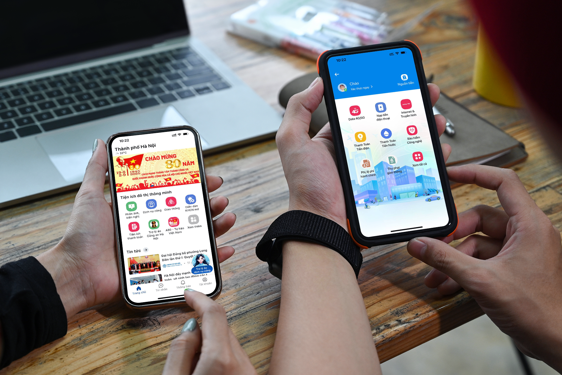 iHanoi tích hợp Viettel Money như một phương thức thanh toán trong hệ sinh thái dịch vụ công đô thị, góp phần thúc đẩy chuyển đổi số tại Thủ đô.