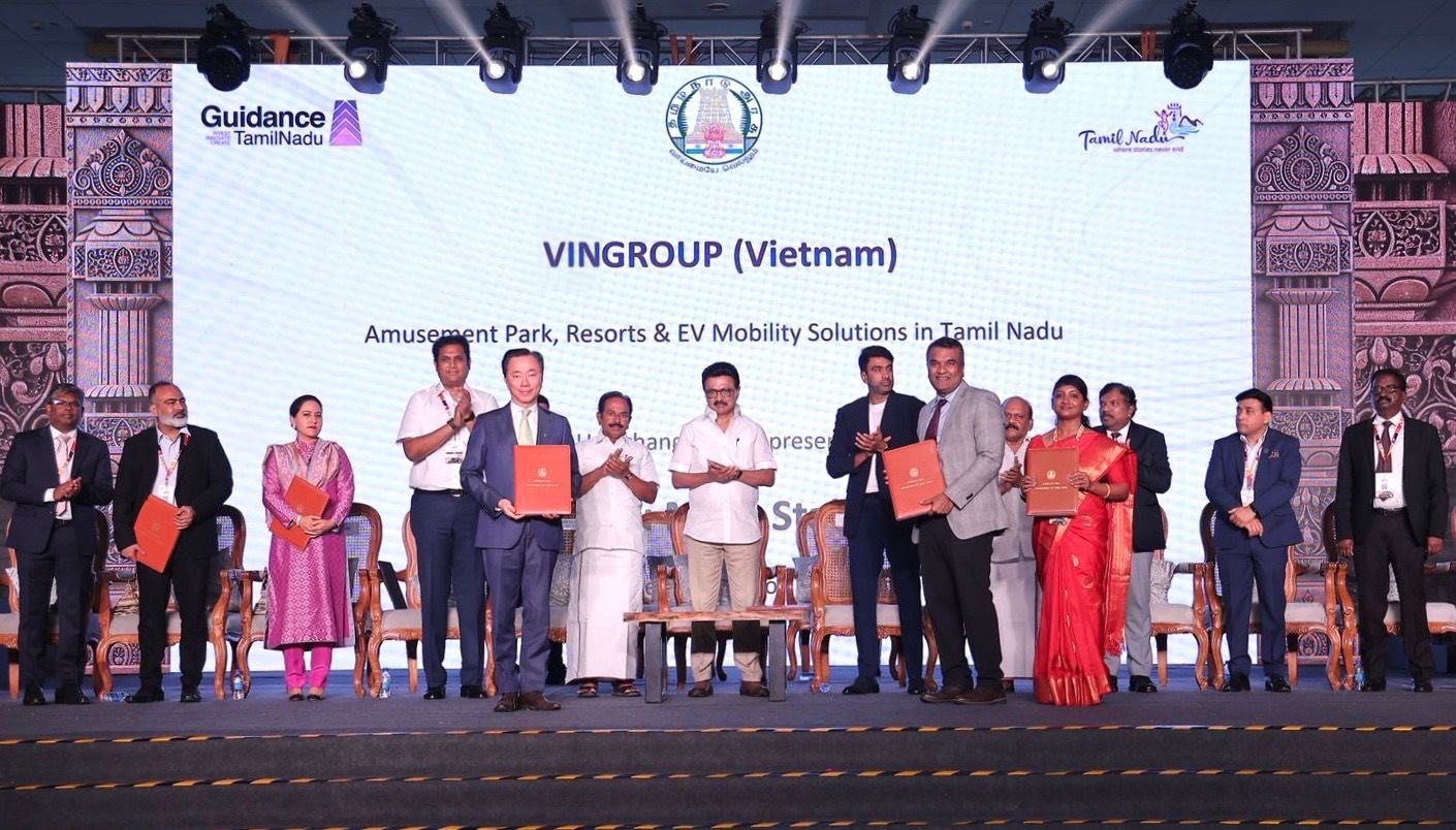 Vingroup ký kết MOU với bang Tamil Nadu, củng cố hệ sinh thái đa ngành tại Ấn Độ - 1
