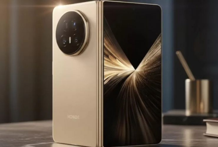 Mẫu smartphone gập Magic V6 của Honor. Ảnh: timesbull