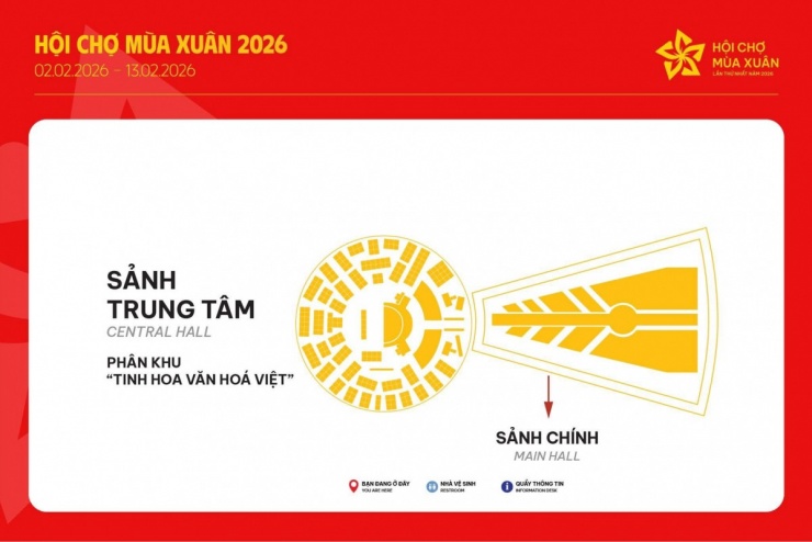 Tại đây, mọi người có thể gặp gỡ nghệ nhân làng nghề, chiêm ngưỡng tinh hoa thủ công mỹ nghệ và diện Việt phục check-in giữa không gian di sản rạng rỡ sắc xuân.