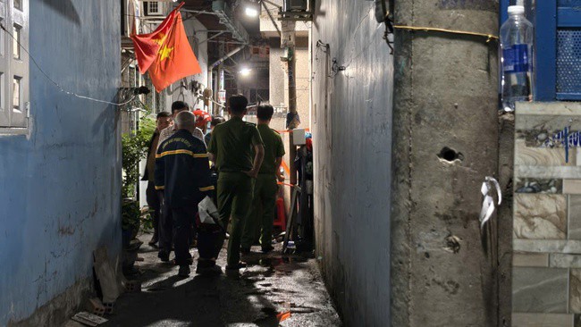 Căn nhà nằm trong hẻm sâu đường Tô Ký.