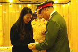 Xúc động lời tiễn biệt của đồng đội gửi Trung tá CSGT hy sinh khi làm nhiệm vụ