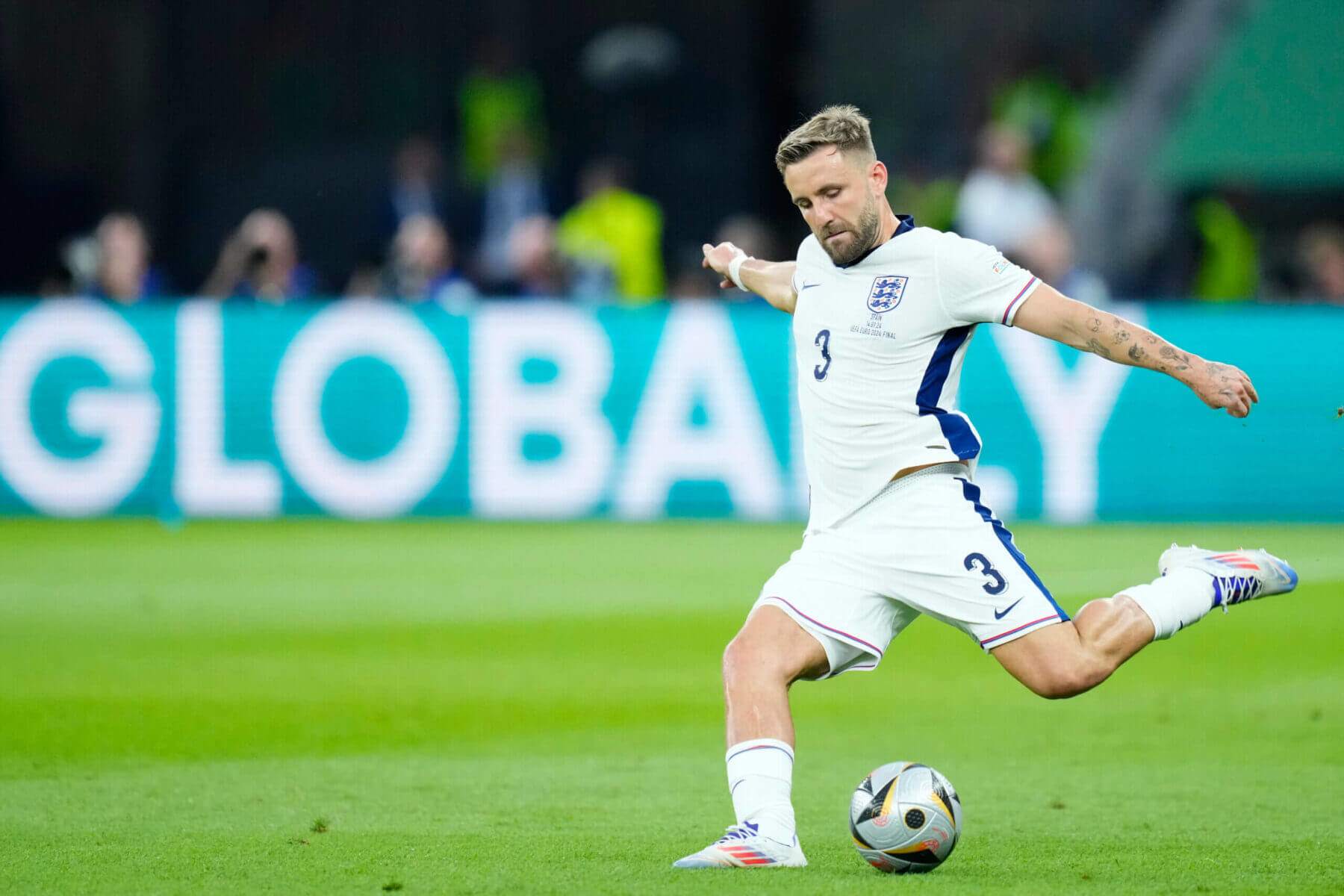 Lần cuối Luke Shaw ra sân cho ĐT Anh là chung kết EURO 2024
