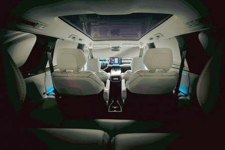 Toyota tiếp tục "nhá hàng" nội thất SUV 3 hàng ghế hoàn toàn mới