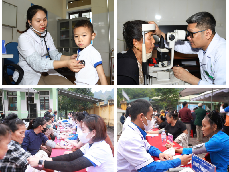 1.000 người dân xã Yên Hòa được thăm khám đa khoa miễn phí