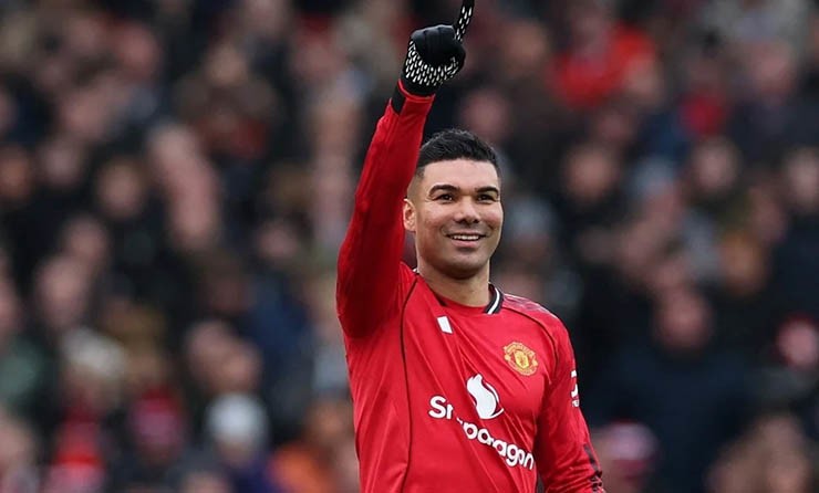 Casemiro thi đấu tốt trong màu áo MU