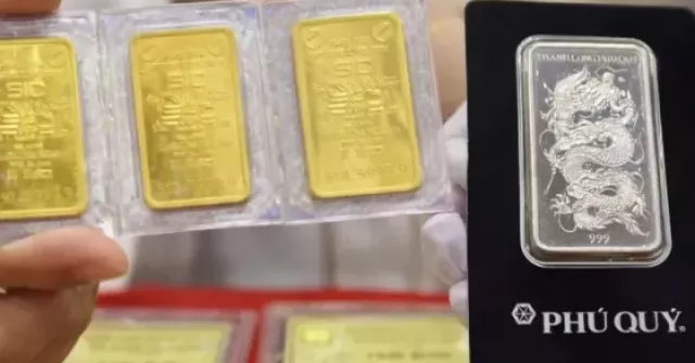 Giá vàng bạc giảm đột ngột