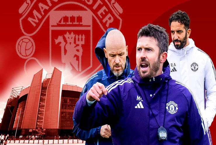 HLV Carrick làm điều khác biệt Ten Hag - Amorim, MU quyết thắng Tottenham