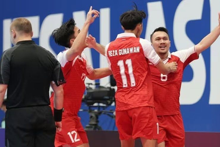 Tuyển futsal Indonesia thắng Nhật Bản để vào chung kết châu Á