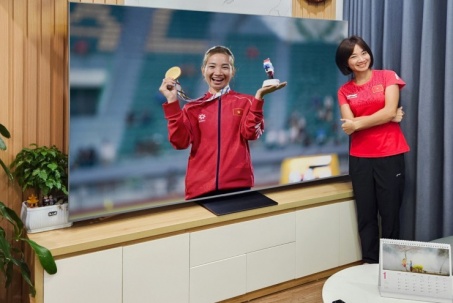 Hoà nhịp chiến thắng, TCL mang tết bừng sắc đến cho các vận động viên