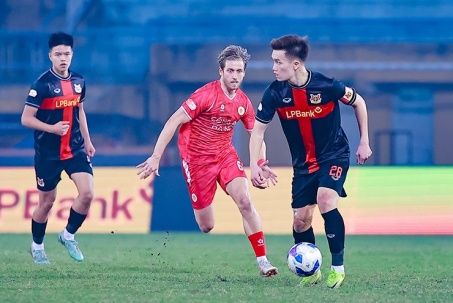 Trực tiếp bóng đá Ninh Bình - HAGL: Đội khách xuất sắc bảo vệ thành quả (Hết giờ)