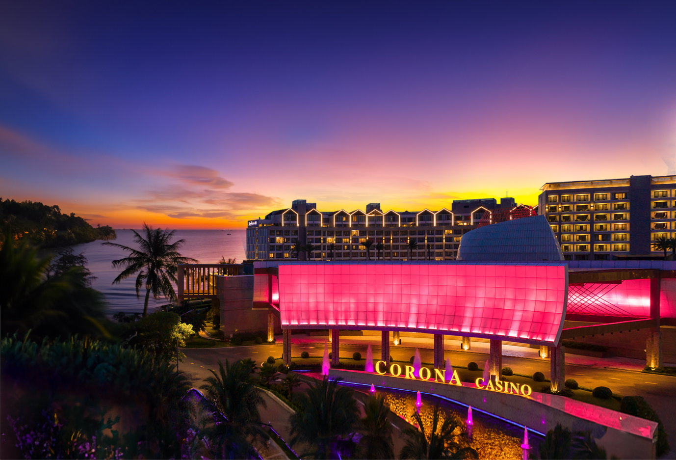 Corona Resort &amp; Casino là một trong những tổ hợp giải trí và nghỉ dưỡng hàng đầu Phú Quốc. Ảnh: Corona Resort &amp; Casino