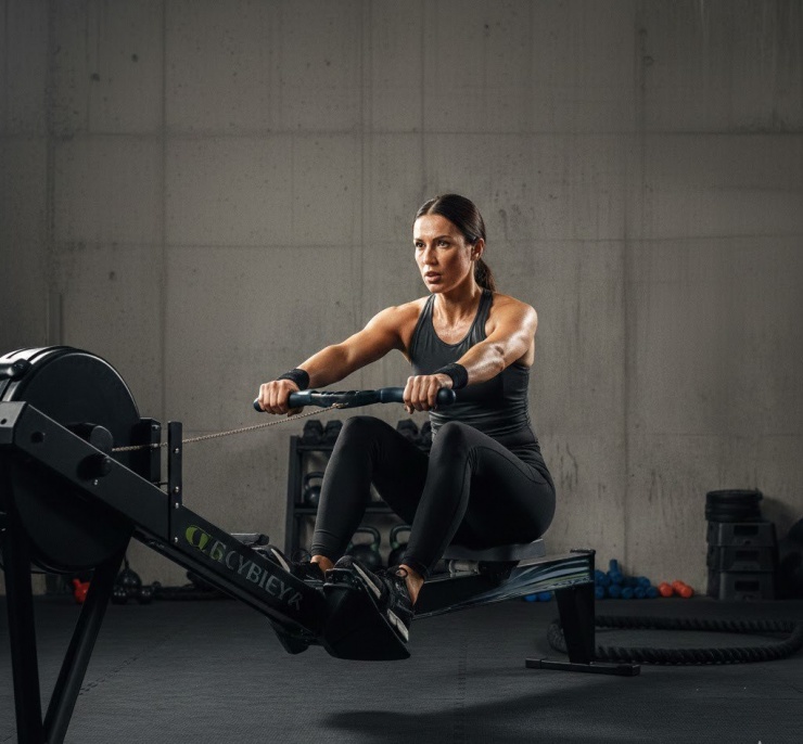 Chèo thuyền có thể tiêu hao 600–900 calo/giờ.