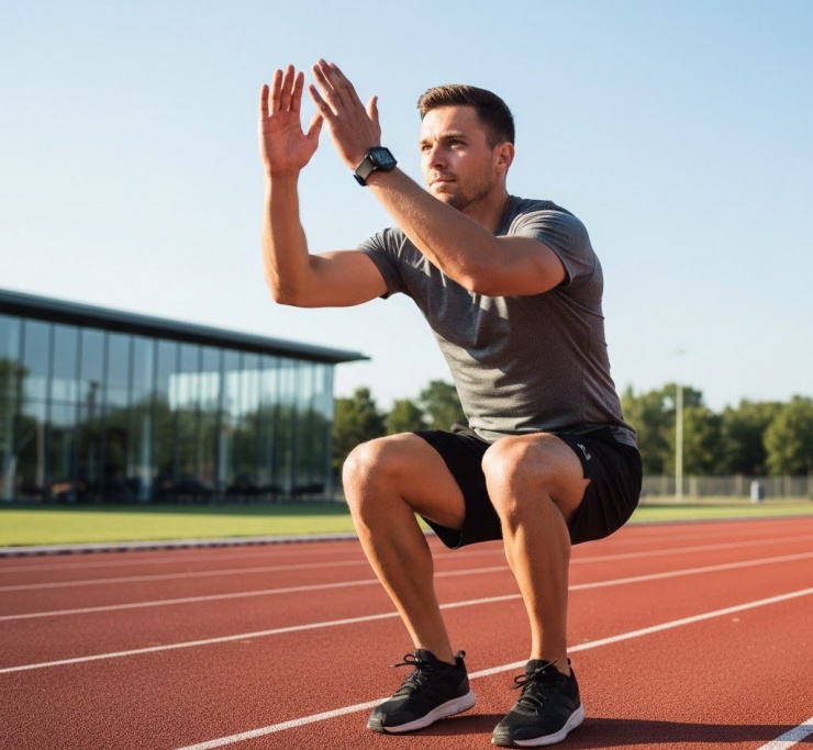 Burpees là bài tập cường độ rất cao, có thể tiêu hao 700–1.000 calo/giờ.