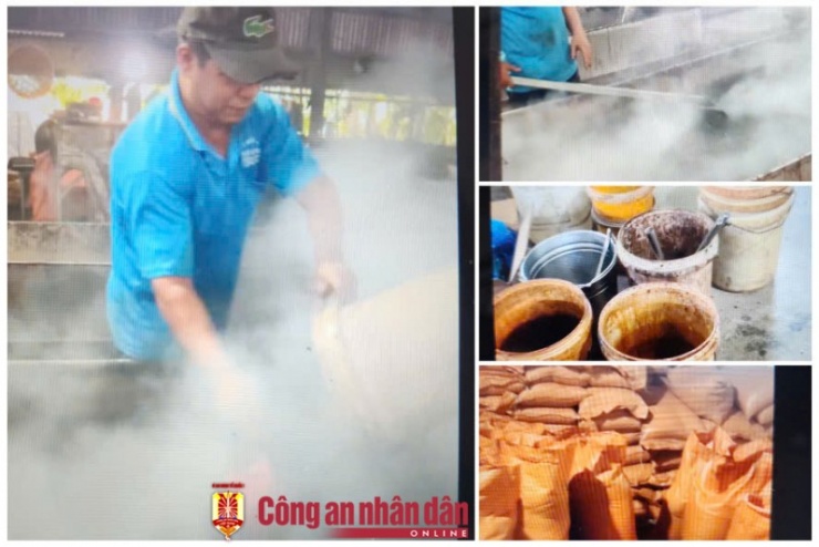 Các công cụ dùng để sản xuất cà phê không đảm bảo an toàn vệ sinh thực phẩm.