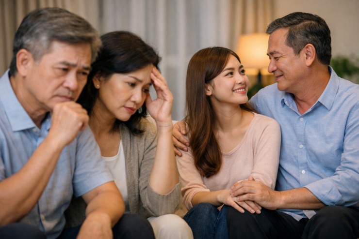 Tôi vẫn rất hoang mang &nbsp;không biết khuyên con thế nào cho đúng (ảnh minh họa: AI)