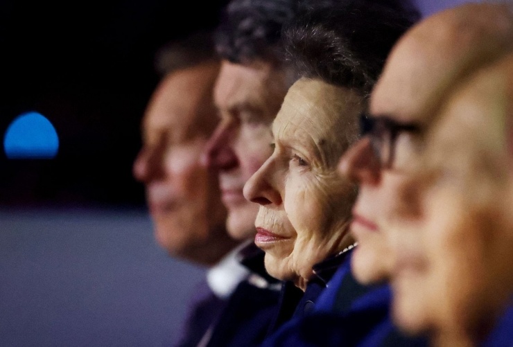 Công nương Anne của Anh nằm trong số
các vị khách quý tham dự lễ khai mạc tại Milan.