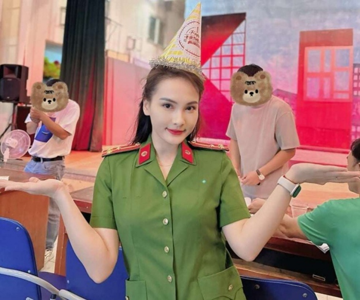 Bảo Thanh hiện là diễn viên của Nhà hát Kịch Công an Nhân dân. (Ảnh: FBNV)