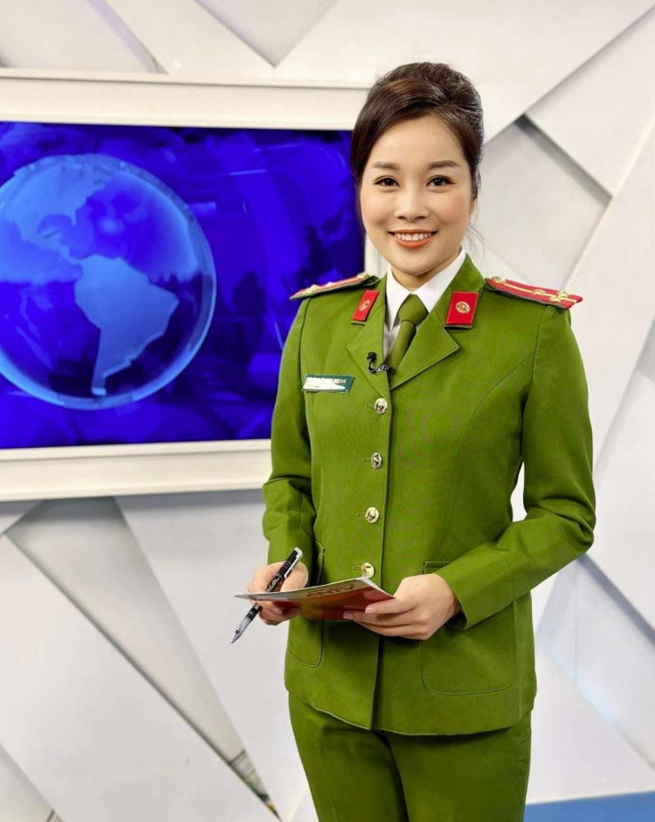 Minh Hương hiện là MC, BTV của Truyền hình ANTV. (Ảnh: FBNV)