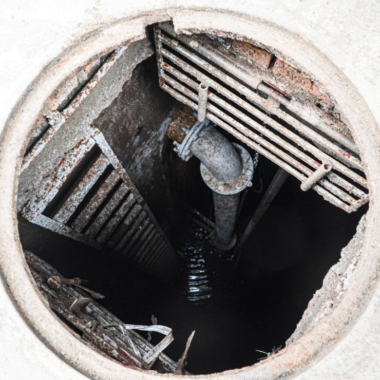 Mục sở thị hầm chống ngập 2.000 m³ dưới sân trường ở Hà Nội - 3