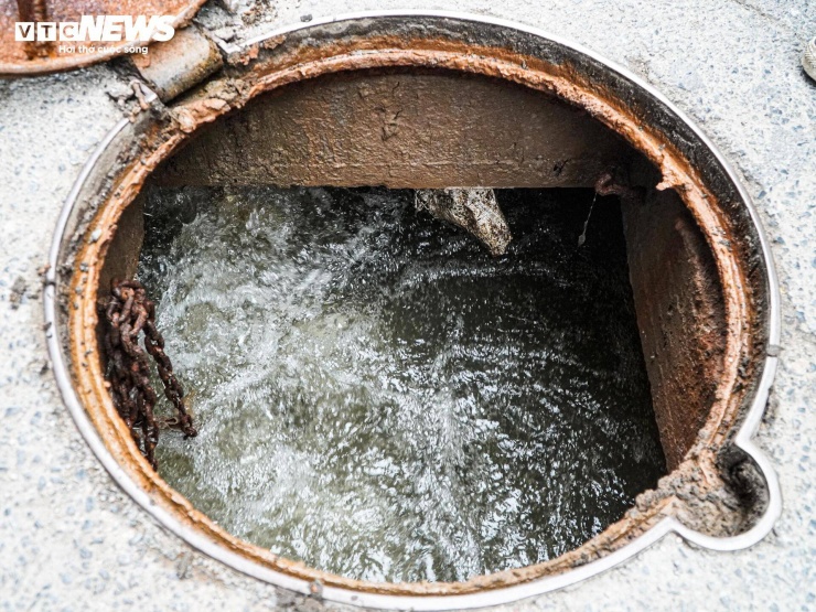 Mục sở thị hầm chống ngập 2.000 m³ dưới sân trường ở Hà Nội - 7