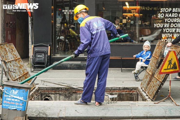 Mục sở thị hầm chống ngập 2.000 m³ dưới sân trường ở Hà Nội - 11