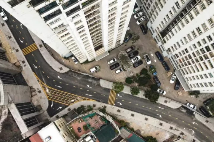 Cận cảnh 'đường cong mềm mại' vừa thông xe, gỡ điểm nóng giao thông vùng lõi Vĩnh Tuy