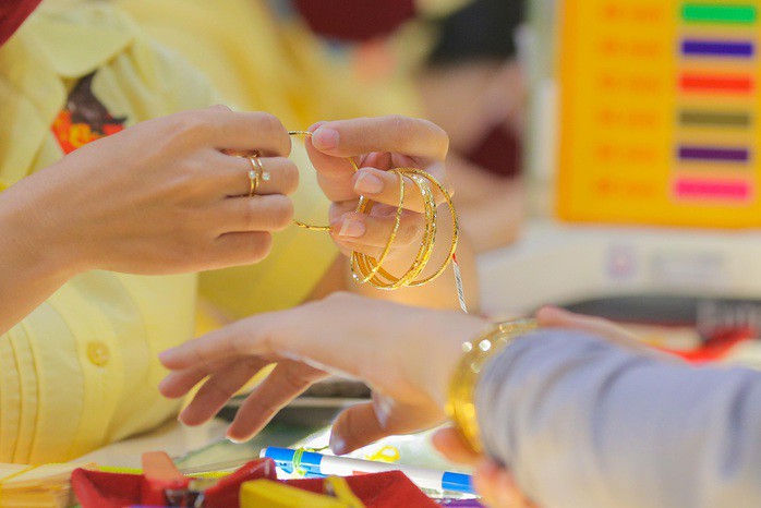 Giá vàng trong nước tăng trở lại