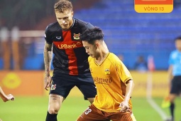Video bóng đá Ninh Bình - HAGL: Minh Tâm trừng phạt sai lầm, siêu phẩm ấn định (V-League)