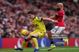 Video bóng đá MU - Tottenham: Bước ngoặt thẻ đỏ, Mbeumo - Fernandes tỏa sáng (Ngoại hạng Anh)